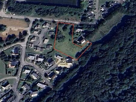 terrain constructible à vendre
