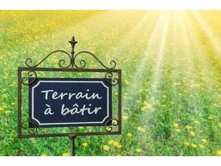 terrain constructible à vendre
