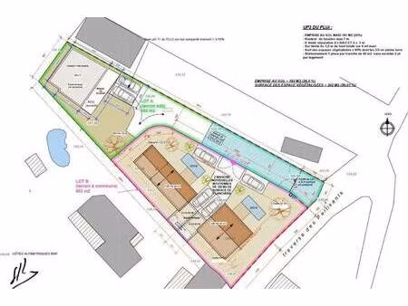 terrain constructible à vendre