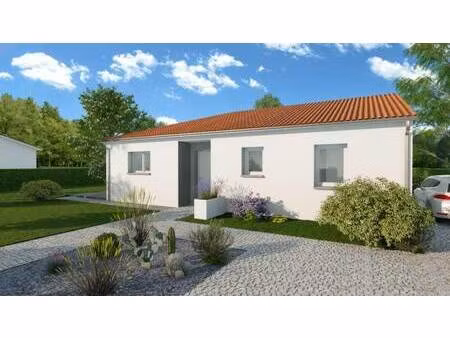 terrain avec maison neuve à vendre