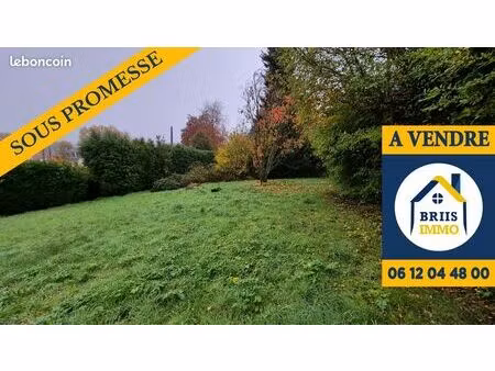 terrain 480 m² briis-sous-forges
