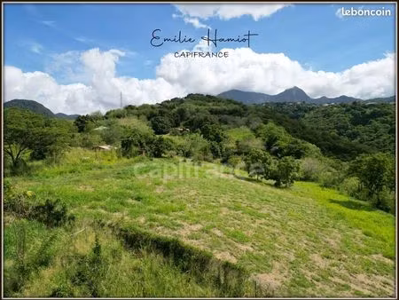terrain 1 919 m² le carbet