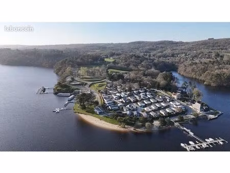 chalet bois 4 pièces 48m² domaine de guerlédan