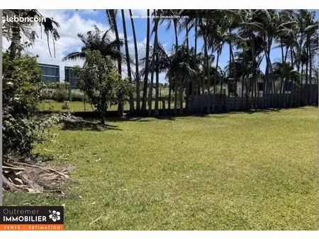 terrain 450 m² bras panon