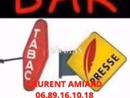 bar  presse  tabac 100 m² le hom