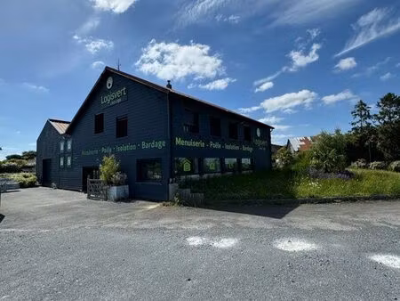 local d’activité 500m2 terrain 6000m2 forte visibilité