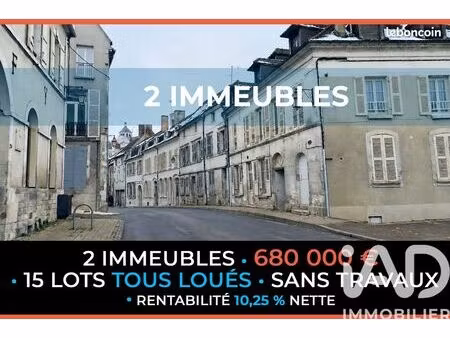 immeuble 736 m² tonnerre