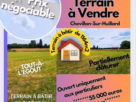 ☆terrain constructible sur un joli secteur