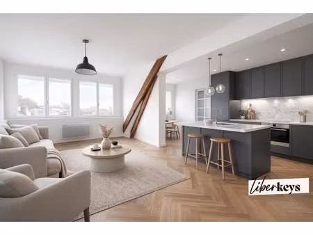 appartement 83 m² – esprit loft ou familial – hyper-centre montfort-l’amaury