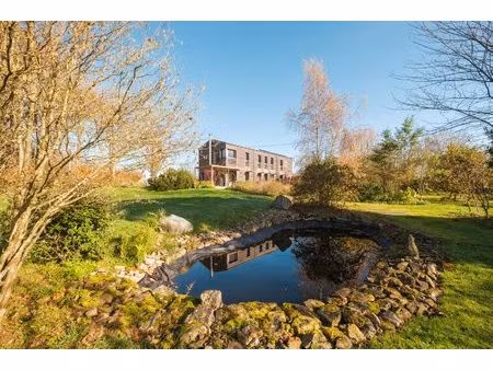 maison d'architecte entre verger et prairie