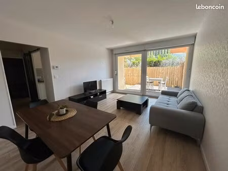 t2 lumineux avec jardin et terrasse – entièrement rénové en 2022 – cornebarrieu