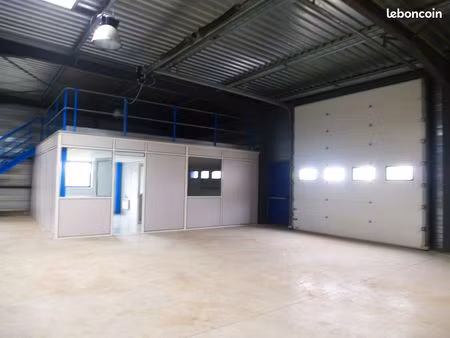 local industriel à louer au za de l'imbauderie 37380 crotelles