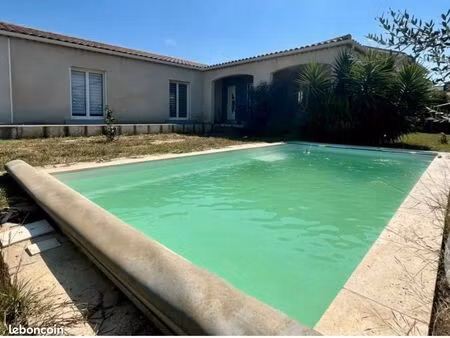 villa plain pied 4 ch + grand jardin