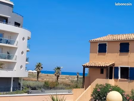 maison sainte marie la mer climatisation parking 50 mètres de la plage