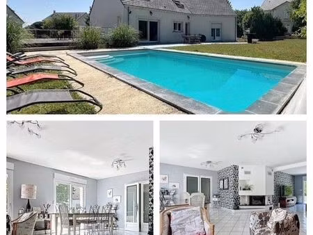 vente maison 7 pièces - bezannes (secteur reims) avec piscine