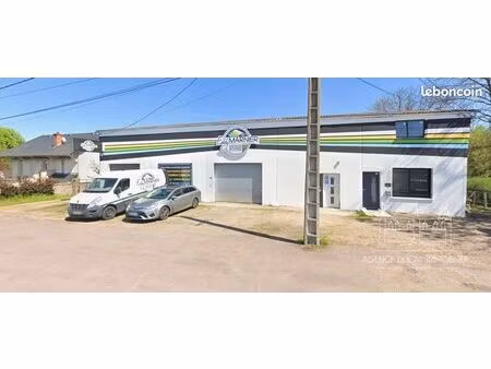 local commercial  entrepôt 500 m² challuy