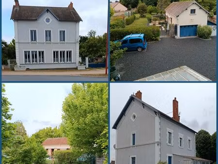 à 1h15 de clermont-ferrand et 3h de paris/lyon – grande maison familiale 240 m² + jardin c