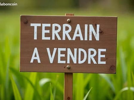 terrain à vendre