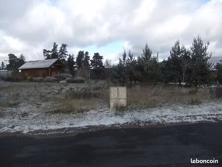 terrain constructible viabilise plat