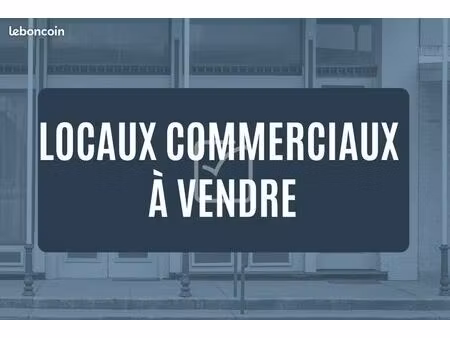 ensemble immobilier – local commercial “tous commerces” + hangar + terrains – mardié (4543
