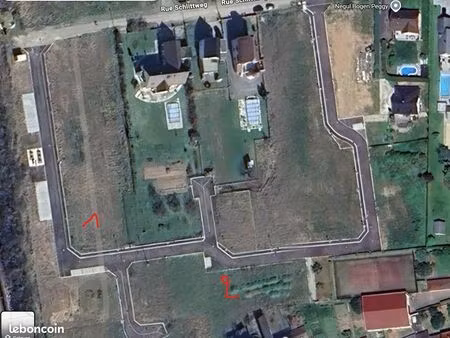 terrain viabilisé houssen