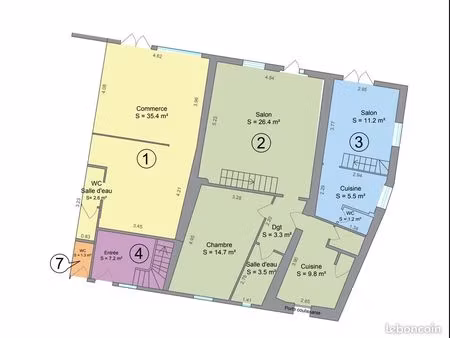 inconnu 2 pièces 37 m²