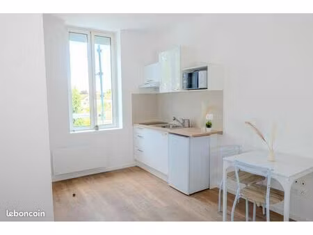 studio meublé 18 m² – neuf