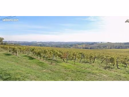 terrain à batir avec vue exceptionnelle