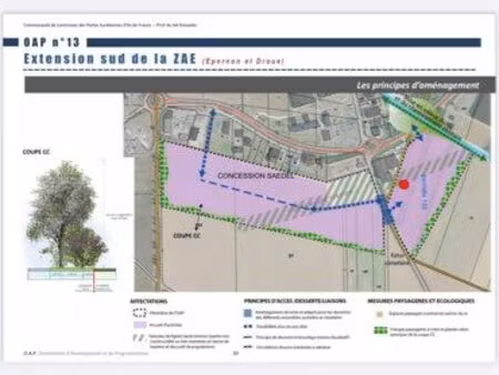 terrain à vendre à droue sur drouette 28230