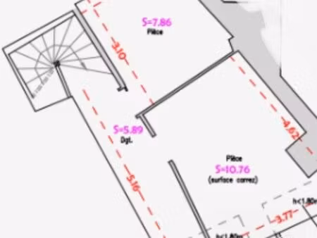 appartement 2 pièces 25 m²