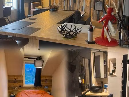 vente appartement f2 à leves