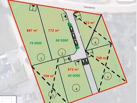 terrain prêt à construire
