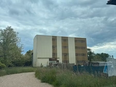 bâtiment industriel sur 4 niveaux + sous sol environ 400m2 quai de déchargement accès poid