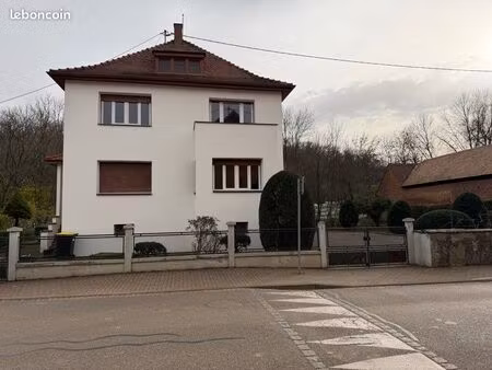 rare grande maison avec énorme potentiel + 13 43 ares de terrain-rohr (67270)