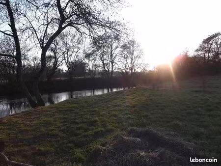 terrain bord du loir a troo