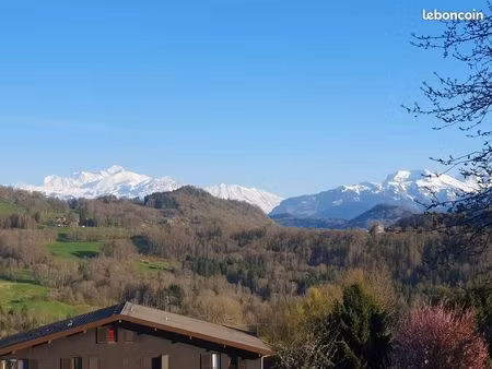 terrain 858m2 vue mont-blanc onnion