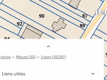 vends verger 480 m2 à 5000