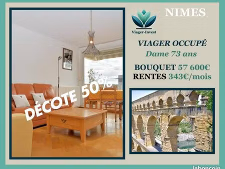 appartement en viager 5 pièces 99 m²