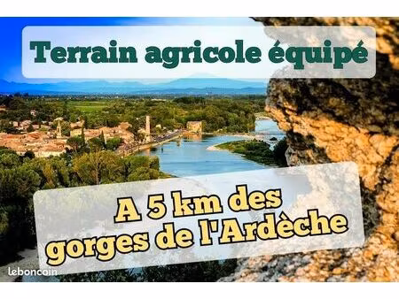 terrain agricole 100% autonome