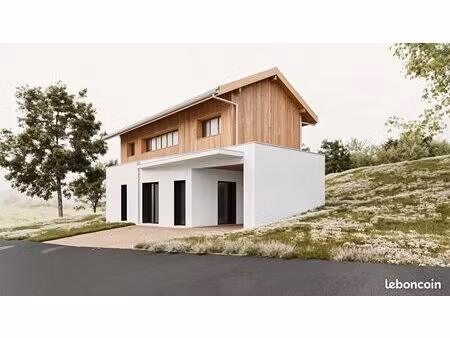 terrain de 364m2 à cruseilles 74350 avec permis