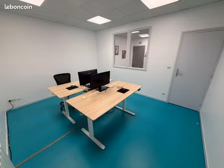 bureau fermé 2 postes – fibre  parking  accès 7j/7 – parc alata verneuil-en-halatte