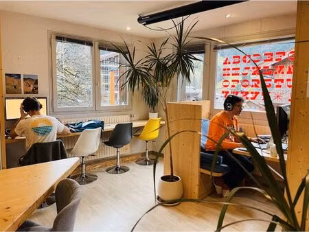 espace de travail au pêle coworking à la clusaz