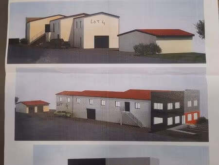 location local artisanal/dépot + bureau direct particulier lot 4