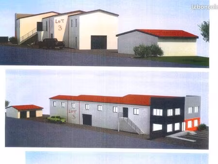 location local artisanal/dépot + bureau direct particulier(lot3)