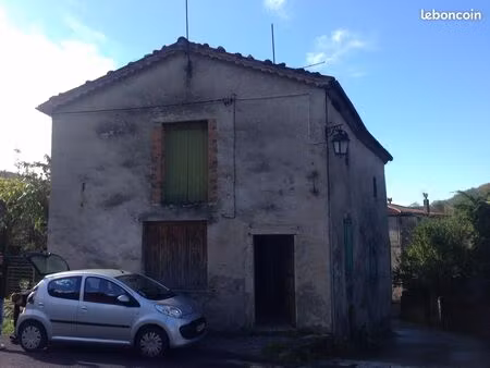 maison 250 m² – projet de rénovation – aumessas (cévennes)  cœur du village