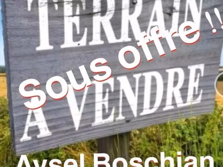 terrain 1 030 m² etain