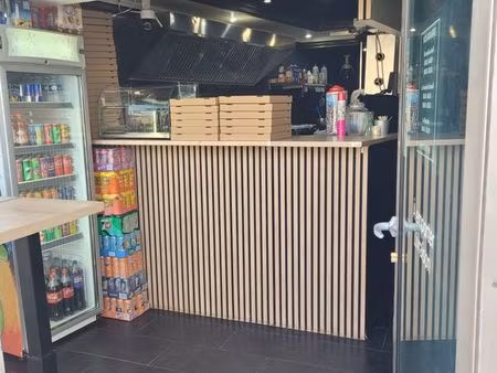 vend fond de commerce snack pizzeria