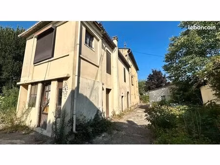 maison sur terrain terrain de 1 460 m²  encore constructible