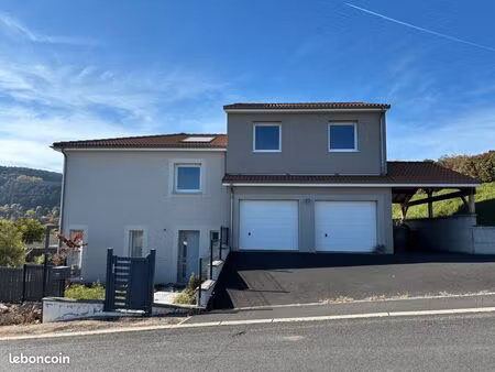 maison contemporaine 6 pièces – 148 m² – vue dégagée – la roche-blanche