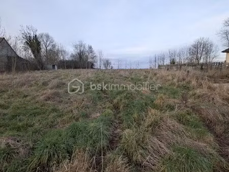 vente terrain 1232 m² à le quesnel (80118)  44 100 €